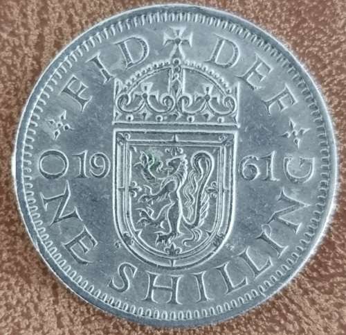 1961 One Shilling UK