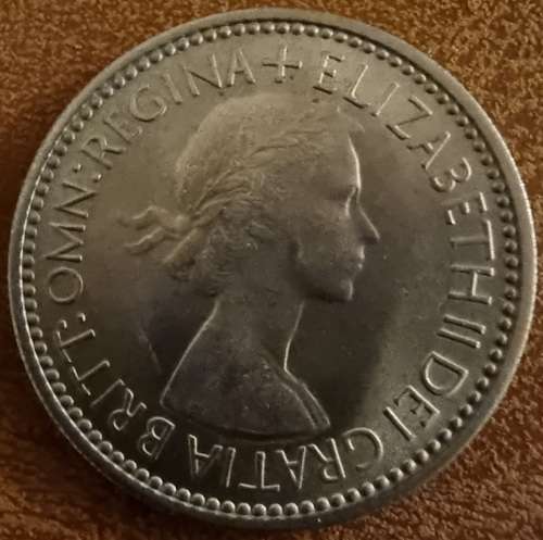 Great Britain: One Shilling  1953 | Scottish Shield, with BRITT: OMN