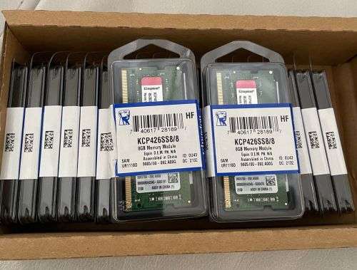 Memory 8GB Ddr4 Kingston 2666mhz KCP426SS8/8 - Brand new