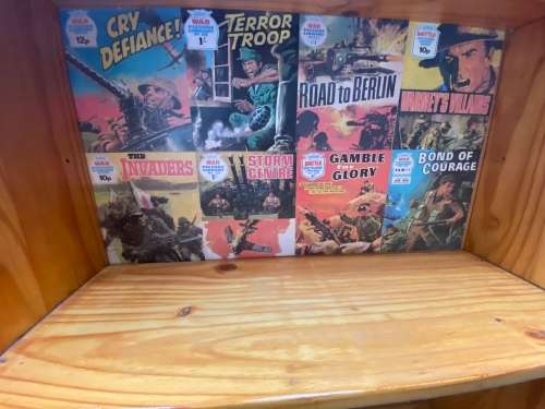 Military book shelves x2