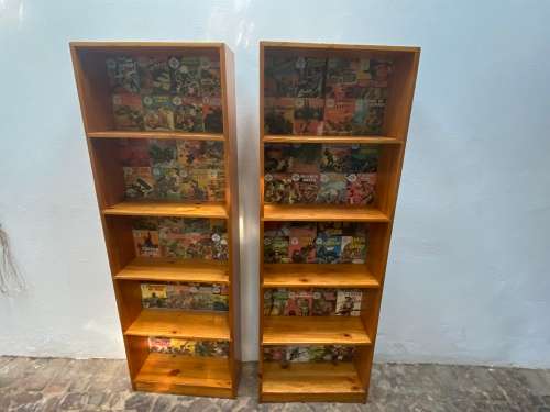 Military book shelves x2