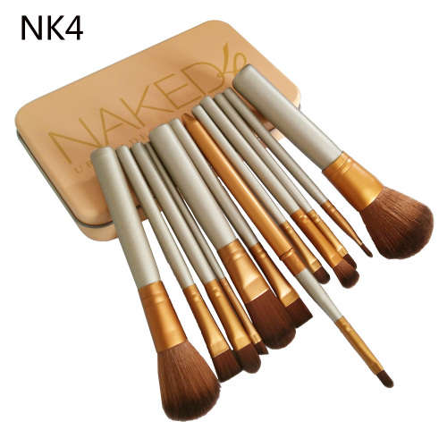 NAKED 4 Makeup Brushes 12 Pcs ,NK4 Makeup Brush kit Sets