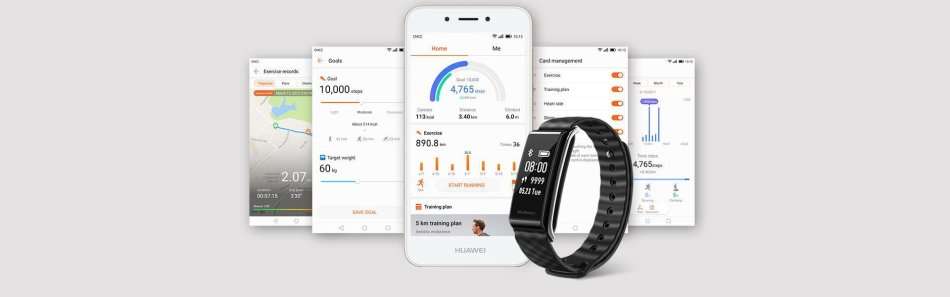 Huawei Color Band A2 Sport Watch | Heart Rate Monitor | Activity Tracker