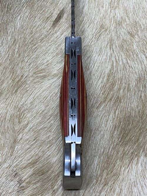 Damascus Knife - Folding