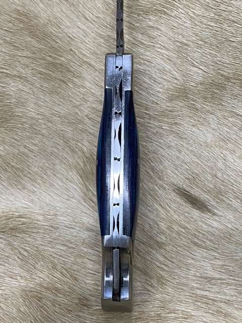 Damascus Knife - Folding