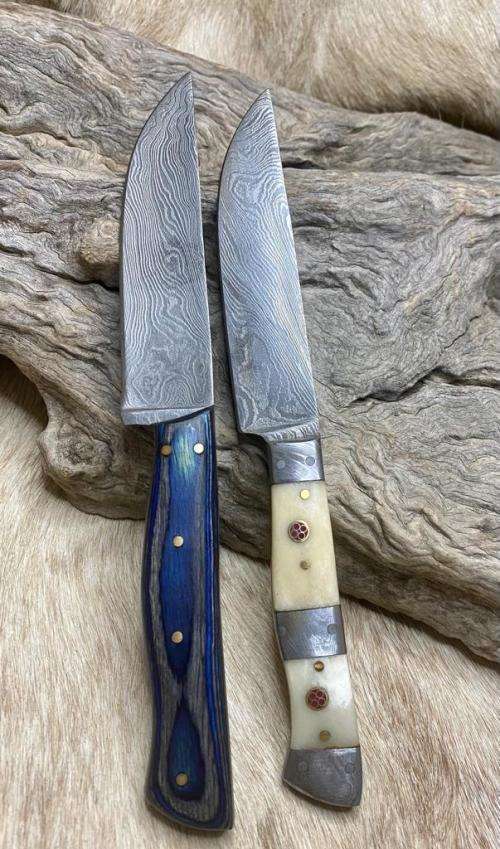 Damascus Knives (lot of 2)