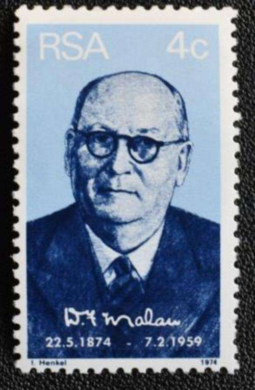 SA 1974 - BIRTH CENTENARY OF PRIME MINISTER DF MALAN - MINT