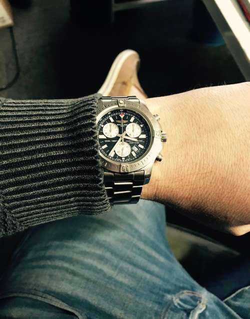 Latest Breitling Colt Chronograph , SuperQuartz - 44mm  ***LOW START***LESS THAN HALF OF RETAIL***