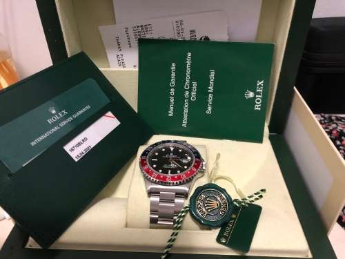 ROLEX GMT MASTER II 16710 PEPSI