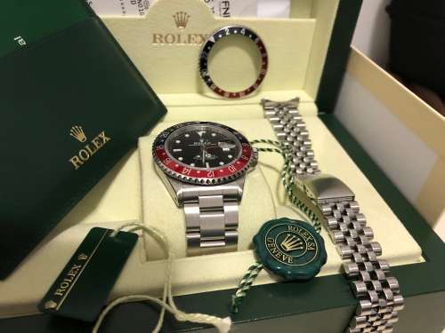ROLEX GMT MASTER II 16710 PEPSI