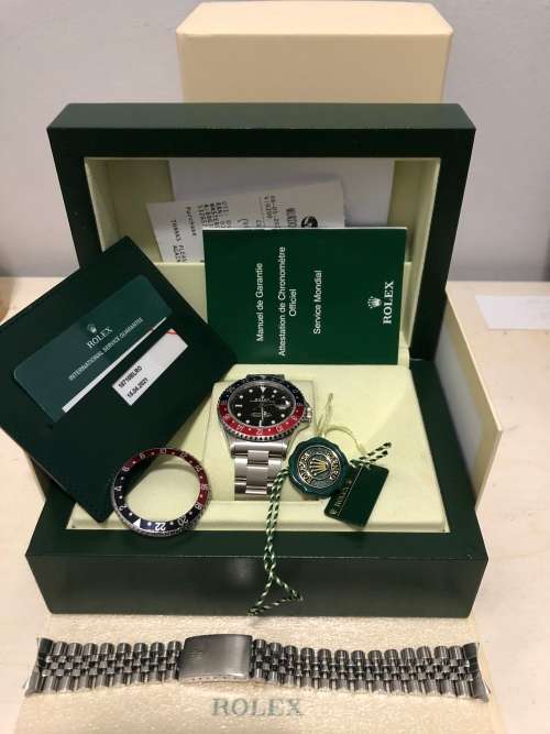 ROLEX GMT MASTER II 16710 PEPSI