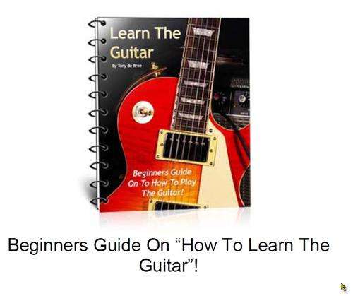 Beginners Guide on How To Play The Guitar(Action)