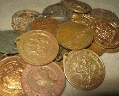 22 Mix Medalions (Bid per Coin)