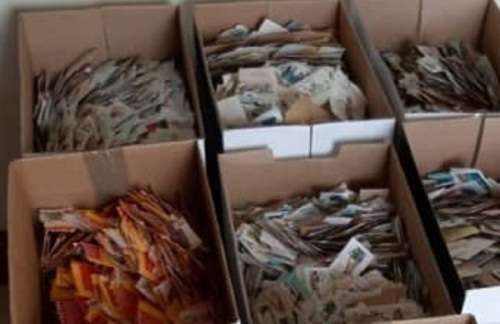 5000 On Paper Stamps South Africa (Bid Per Stamp)