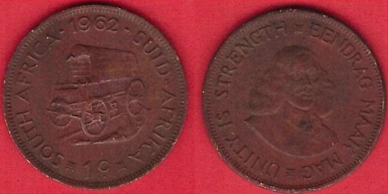 South Africa - 1961  1cent