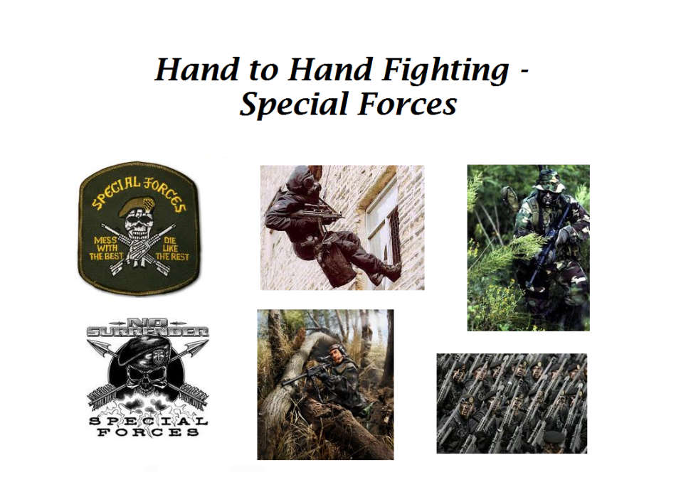 Hand to Hand Fighting - Special Forces