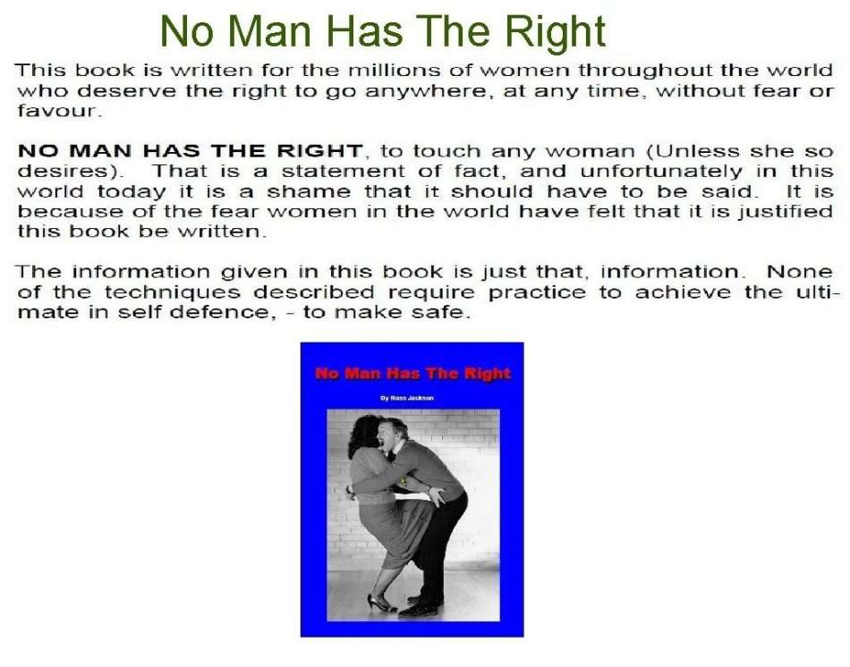 No Man Has The Right