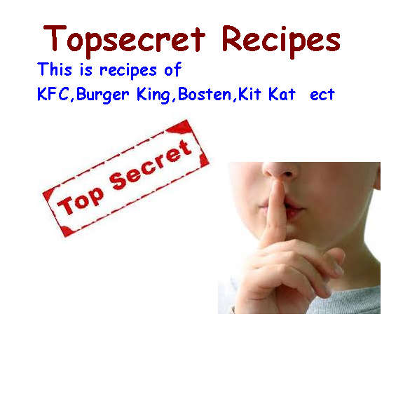 Topsecret Recipes