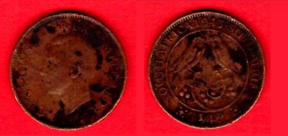 South Africa ¼Penny 1943