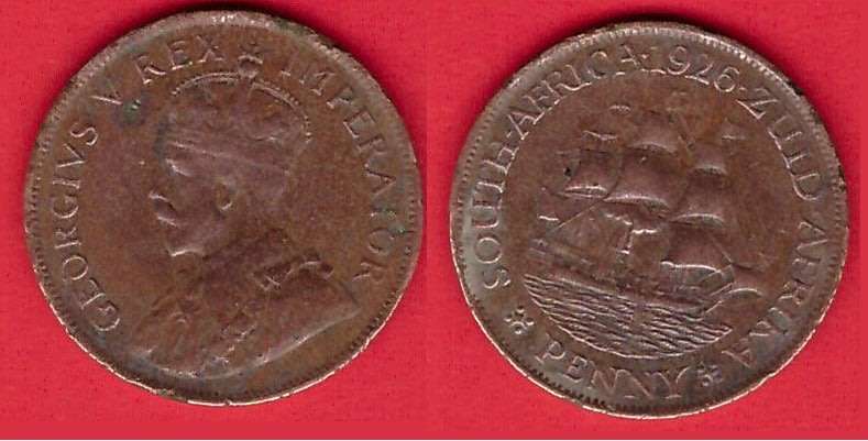 South Africa 1 Penny 1926