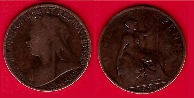 Great Britain 1 Penny 1899