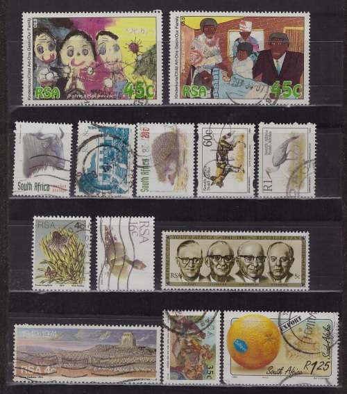 South Africa - 13 Stamps (Bid per Stamp)