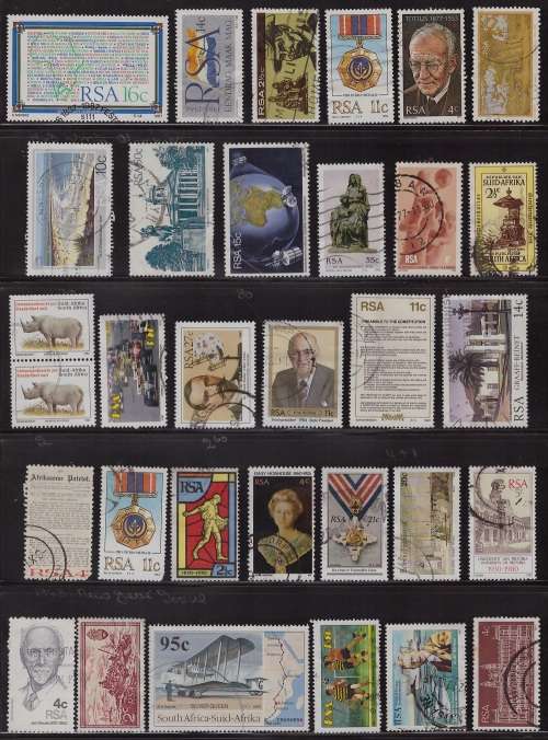 South Africa - 32 Stamps (Bid per Stamp)