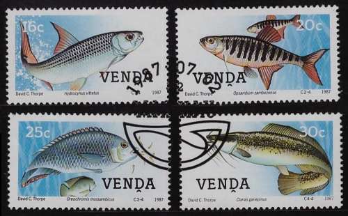 Venda - Freshwater Fish 1987