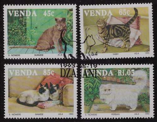 Venda - Domestic Cats 1993