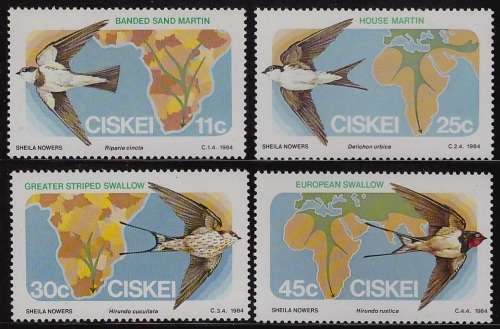 Ciskei -Migartory Birds 1984