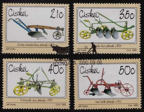 Ciskei -Farming - Plows 1990