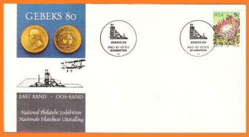South Africa-First Day Cover  East Rand GEBEKS