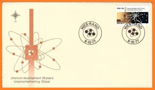 South Africa-FDC  Uranium  No-3.4