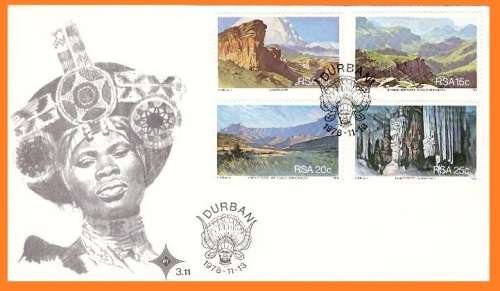 South Africa-FDC  2nd Tourism   No-3.11