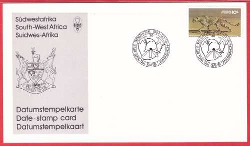 SWA Date-stamp card 20