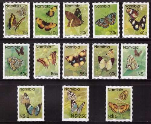 Namibia-Butterflies 1993 Mint CV R180+