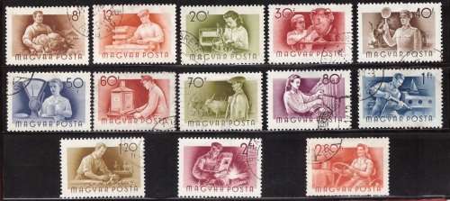 Hungary-Occupations 1955 Great Stamps Good CV