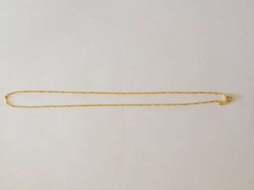 stunning 9ct bonded over sterling chain