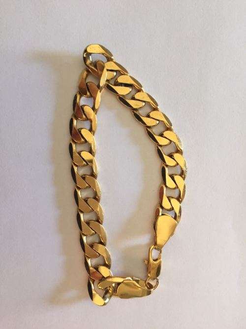 WOW HUGE STUNNING GOLD BRACELET