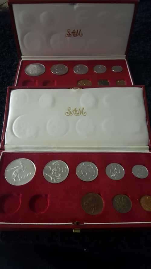STUNNING 1977 and 1978 PROOF SETS WITH SILVER R1 BID PER SET FOR BOTH