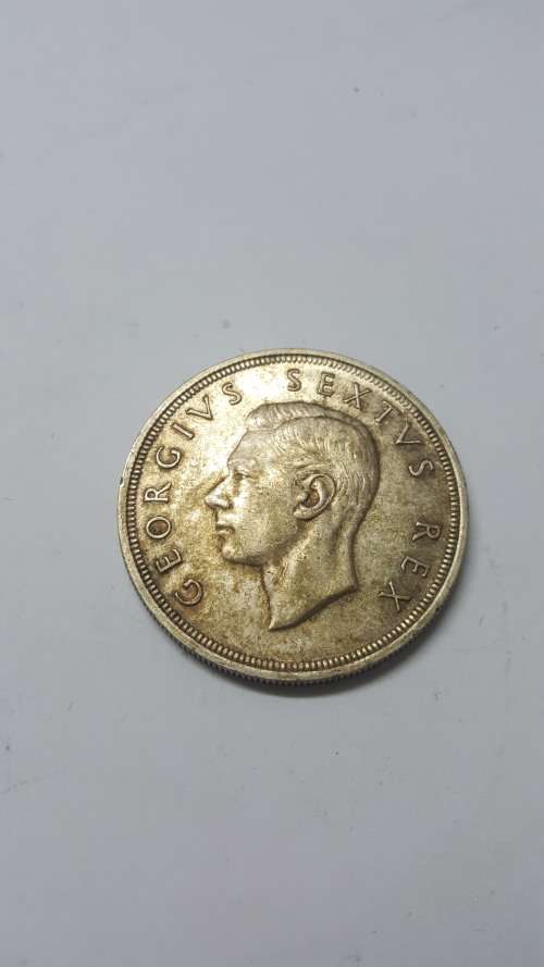 SCARE 1950 5 SHILLING COIN