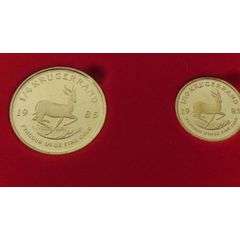 1985 PROOF 1/4 OZ AND 1/10 SET