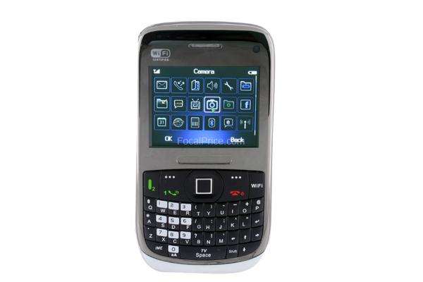 E99 WiFi JAVA TV Quad-band FM Dual Sim Standby Cell Phone (Black)