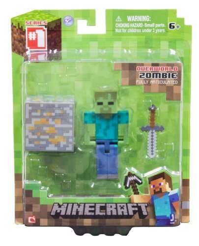 MINECRAFT ACTION FIGURE ZOMBIE