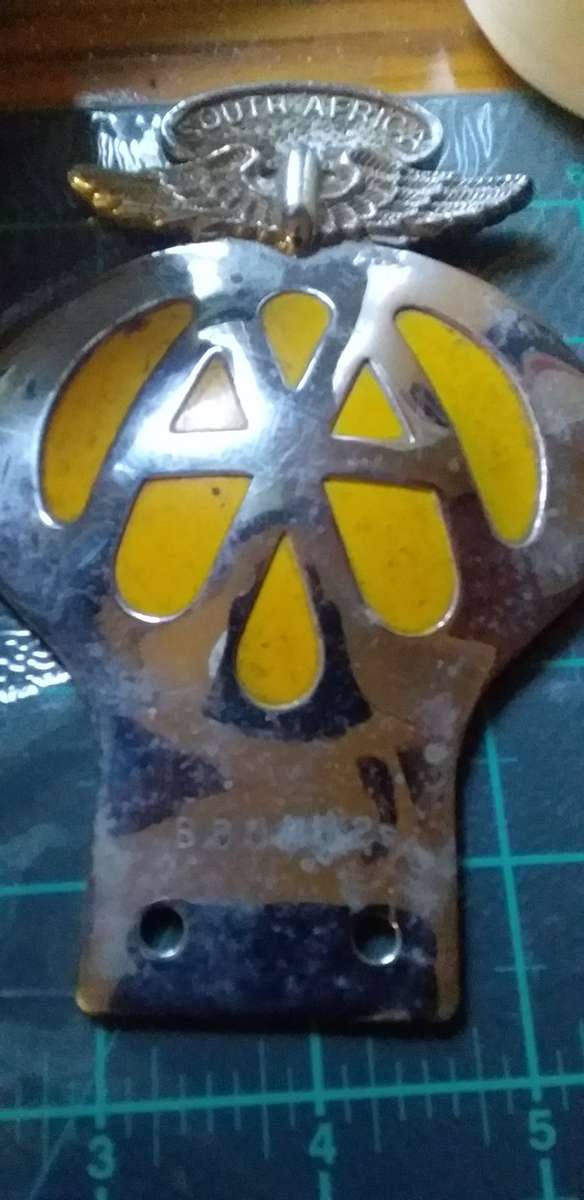 Vintage AA Car Badge.