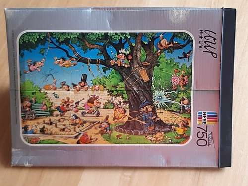 Heye Puzzles x 2: High Life By Loup 750 Piece and Mama Leone 1000 Piece Puzzle