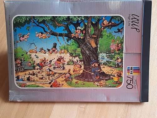 Heye Puzzles x 2: High Life By Loup 750 Piece and Mama Leone 1000 Piece Puzzle