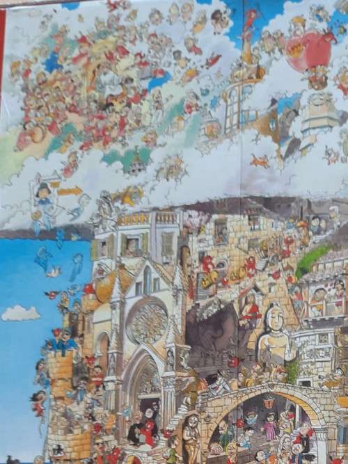 Heye `Heaven and Hell` 1 500 piece puzzle. Rare