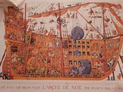 Heye `Noah`s Ark` 2 000 piece puzzle by Artist Loup