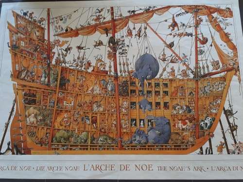 Heye `Noah`s Ark` 2 000 piece puzzle by Artist Loup